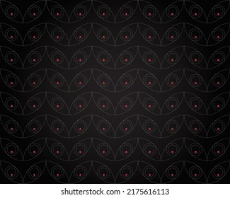 Patrones geométricos sin costura, geométricos abstractos. Fondo de color negro. Gran diseño para tela, textil, cubierta, papel envolvente y fondo. 

