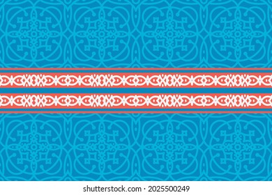 Seamless geometric patterns for background, carpet, wallpaper, clothing, wrapping, batik, fabric and etc.
