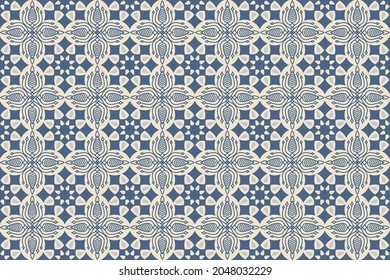 Seamless geometric patterns for background, carpet, wallpaper, clothing, wrapping, batik, fabric and more.