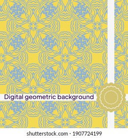 seamless geometric patterns. Beautiful vintage textures.Vector backgrounds for your design