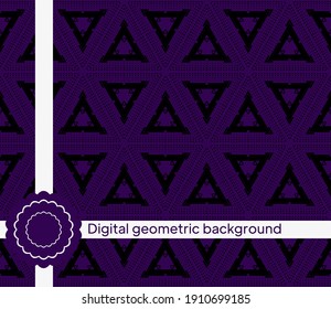 nahtlose geometrische Muster. Schöne Vintage-Texturen.Vektorhintergründe für Ihr Design