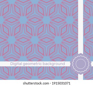 patrones geométricos irreprochables. Hermosas texturas vintage.Vectores de fondo para su diseño
