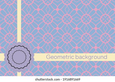seamless geometric patterns. Beautiful vintage textures.Vector backgrounds for your design