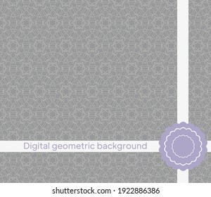 seamless geometric patterns. Beautiful vintage textures.Vector backgrounds for your design