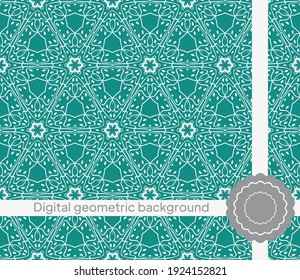 patrones geométricos irreprochables. Hermosas texturas vintage.Vectores de fondo para su diseño