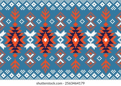 Seamless geometric patterns, carpets, fabrics, wallpapers, clothing, batik, fabrics, vectors, illustrations, embroidery.