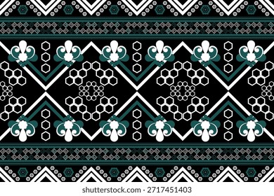 seamless geometric patterns featuring ethnic tribal ornaments and vintage floral embroidery designs for traditional textile wallpaper and fashion fabric illustration. Native American tribal fabric.