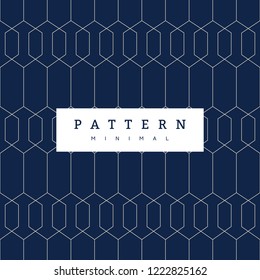 Seamless Geometric patterns Gold On Blue_3