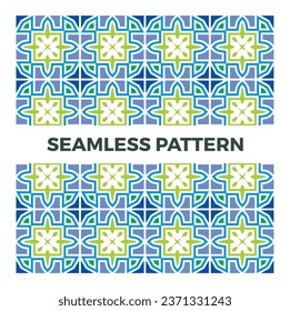 Seamless geometric patterns illustration design