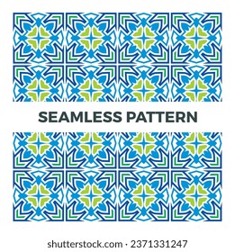Seamless geometric patterns illustration design