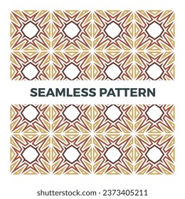 Seamless geometric patterns illustration design