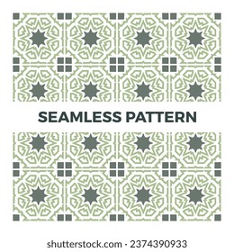 Seamless geometric patterns illustration design