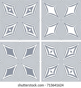 Seamless Geometric Patterns Set Vector Art Stock Vector (Royalty Free ...