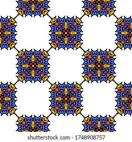 Seamless geometric patterns. Texture for background, holiday cards,  invitations, design wallpaper, pattern fills, web page, banner, flyer end textile. Vector illustration.