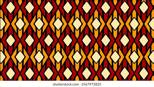 Seamless geometric patterns with vibrant and contrasting colors, perfect for background designs, textiles, and decorations. High-quality and versatile for various creative projects