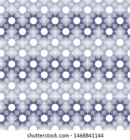 Seamless geometric patterns for wallpaper , background, fabrics, shirt , blue stripe motifs 