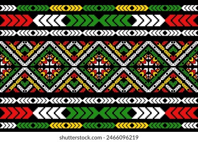 seamless geometric pattern.Traditional ethnic,thai pattern, fabric pattern for textiles,rugs, wallpaper, clothing, sarong, batik,wrap,embroidery,print, background,cover,vector illustration
