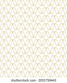 Seamless geometric pentagon abstract pattern background