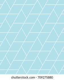 Seamless Geometric Pentagon Grid Pattern