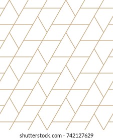 seamless geometric pentagon grid pattern