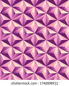 Fondo rosa geométrico sin soldadura para diferentes propósitos