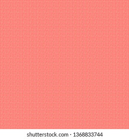 Seamless geometric pink banner. Vector illustration. Trendy pink color background