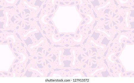 Seamless geometric pink lace background wallpaper pattern