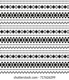 seamless geometric pixel pattern
