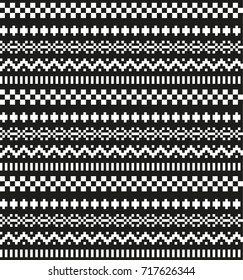 seamless geometric pixel pattern