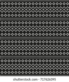 seamless geometric pixel pattern