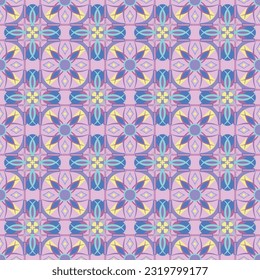 seamless geometric purple pattern for screensavers, albums, covers, backgrounds, cards, posters, gift wrapping, print, websites, texture, textiles, fabric, tiles