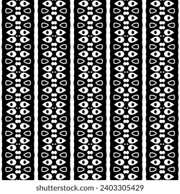 Seamless geometric repeating islamic patterns.
Black and white pattern texture. Mosaic ornaments.One color wallpaper.
