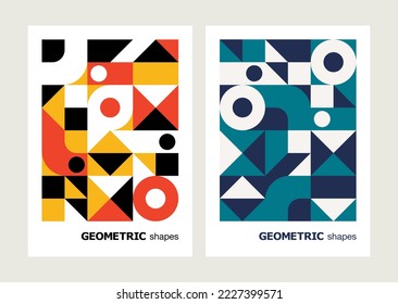 seamless geometric. Retro and nostalgic design. Geometric pattern vector background material.