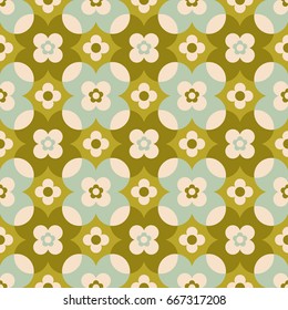 seamless geometric retro pattern