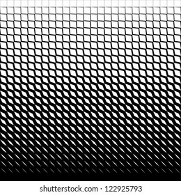 Seamless  geometric rhombus pattern black and white