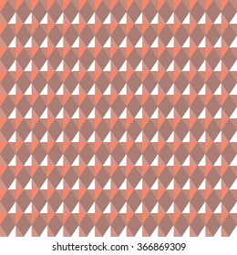 Seamless geometric rhombus pattern. Convex shine texture with glitters, sparkles on rhombs. Rose soft colored background. Vector