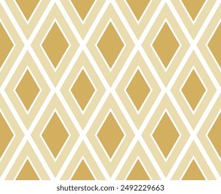 Seamless geometric rhombus pattern. Vector Illustration.