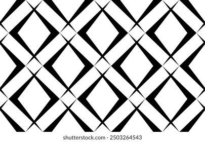 Seamless geometric rhombus pattern. Vector Illustration.