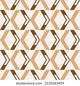 Seamless geometric rhombus pattern. Vector Illustration