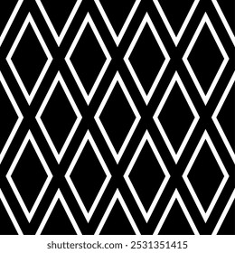 Seamless geometric rhombus pattern. Vector Illustration.