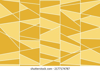 Seamless Geometric shape vector background design. Stylish textures, Triangle geometrical shapes, and line conceptual mosaic vector illustration. Unique concept ceramic, fabric, design background.