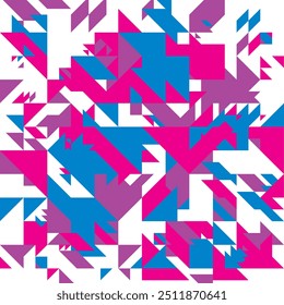 Seamless geometric sharp pattern illustration design 