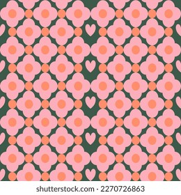 seamless geometric simple pattern. Abstract retro background design. Wrapping paper. Pattern design wallpaper.