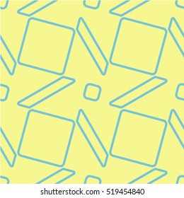 Seamless geometric simple pattern, yellow abstract background for design.
