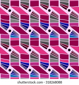 Seamless geometric spiral pattern. Abstract background.