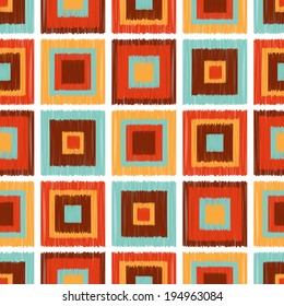 seamless geometric square grid pattern