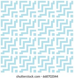 seamless geometric square lines design trippy vector pattern