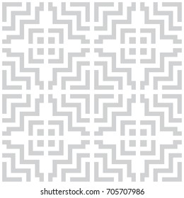 seamless geometric square lines design trippy vector pattern