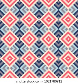 Seamless geometric square pattern