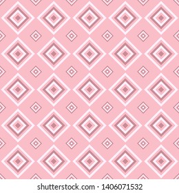 Seamless geometric square pattern background - vector graphic design